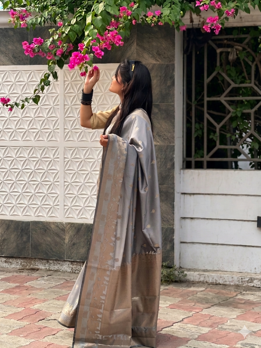 Chandrika Kashi Ghat Banarasi Silk Saree