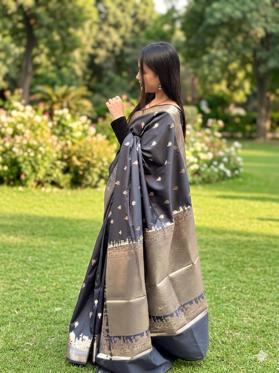 Kashi Ghat Banarasi Silk Saree