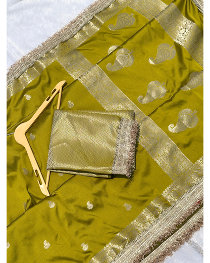 Banarasi Katan Silk Khaddi Buti Saree