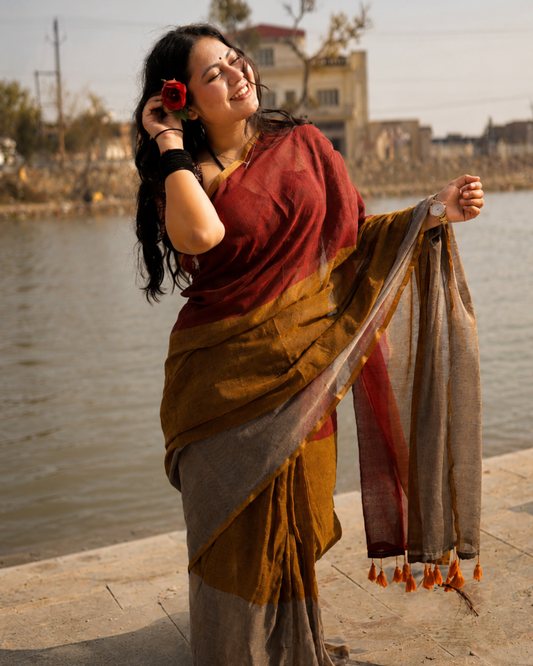 Dharitri Mul Cotton Saree