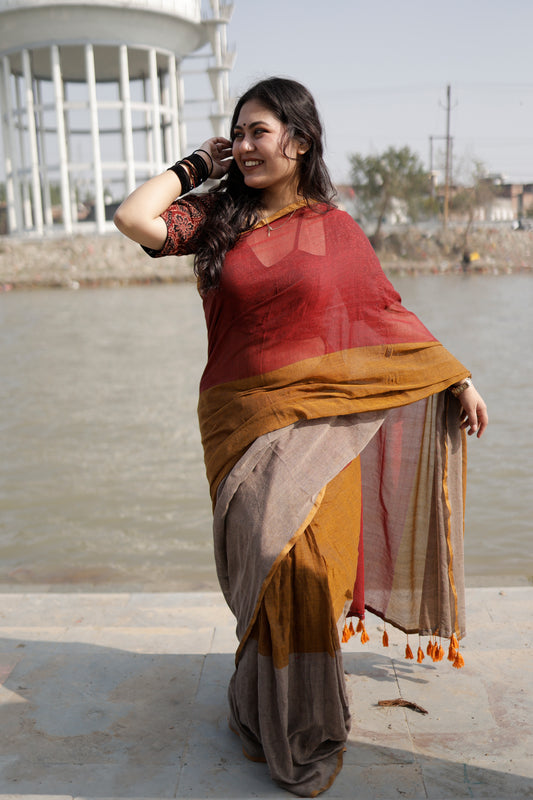 MUL COTTON SAREE