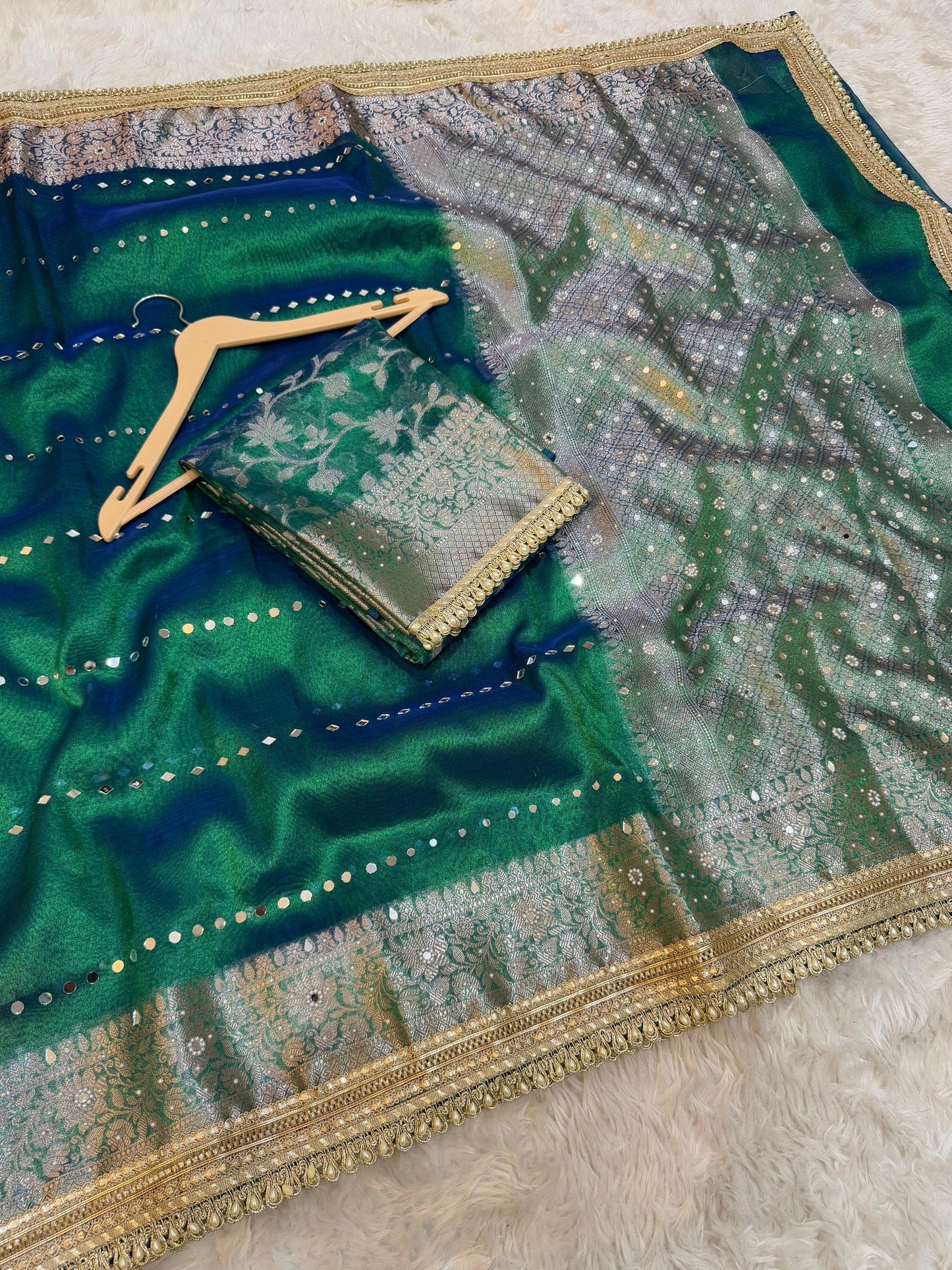 Chandrika Banarasi Tissue Silk Saree